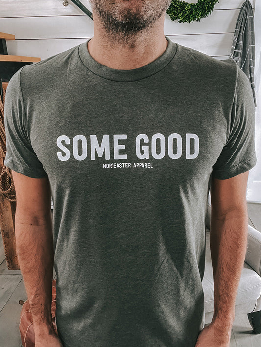 Green Some Good Boyfriend Tee