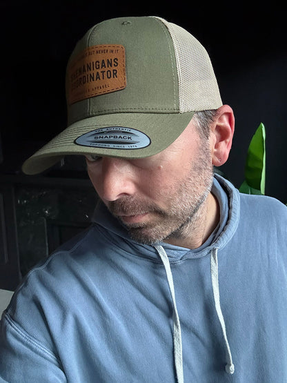 Green Shenanigans Coordinator Retro Trucker Hat