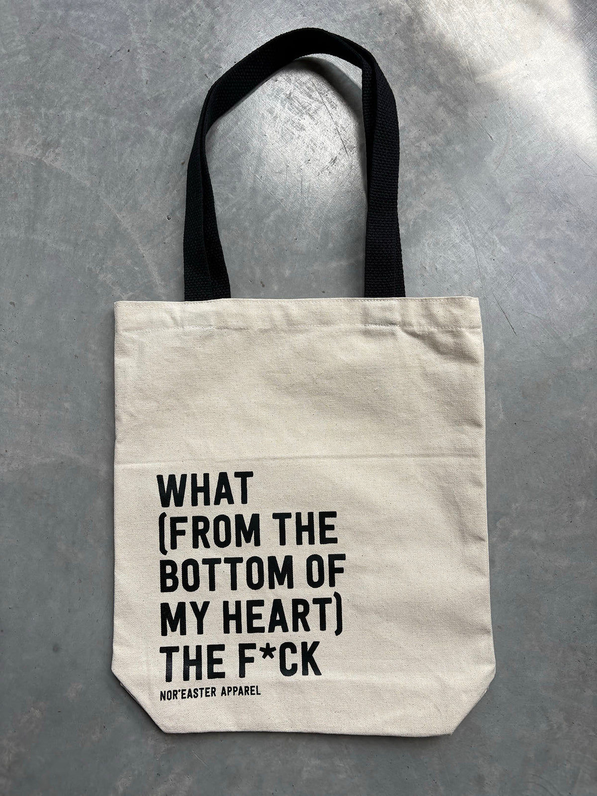 What (from the bottom of my heart) The Fuck Reusable Tote Bag
