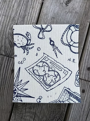 Collage Swedish Dishcloth (Random Assortment)