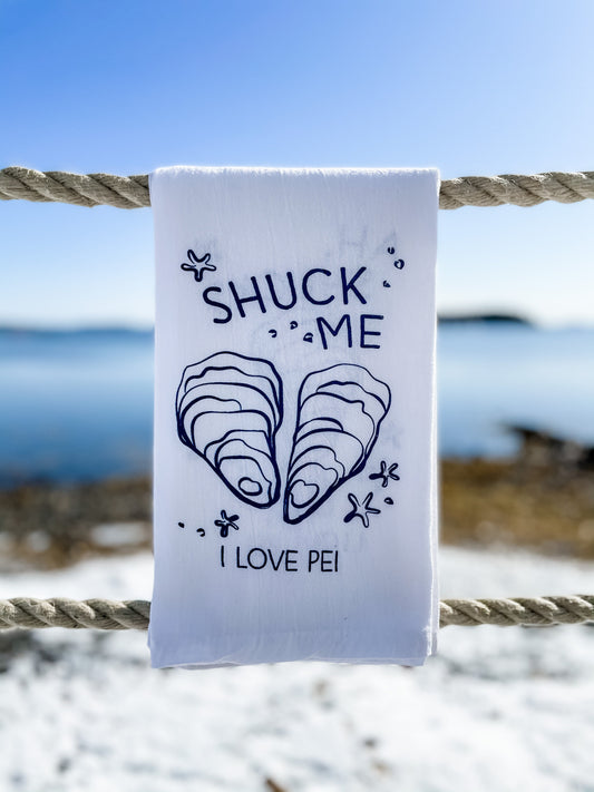 I Love PEI Tea Towel