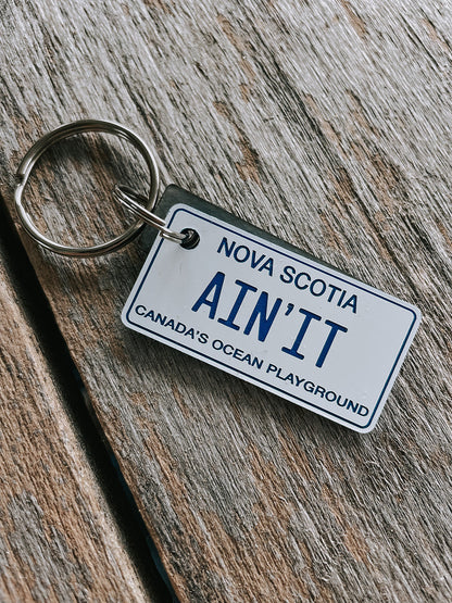 Nova Scotia License Plate Keychains