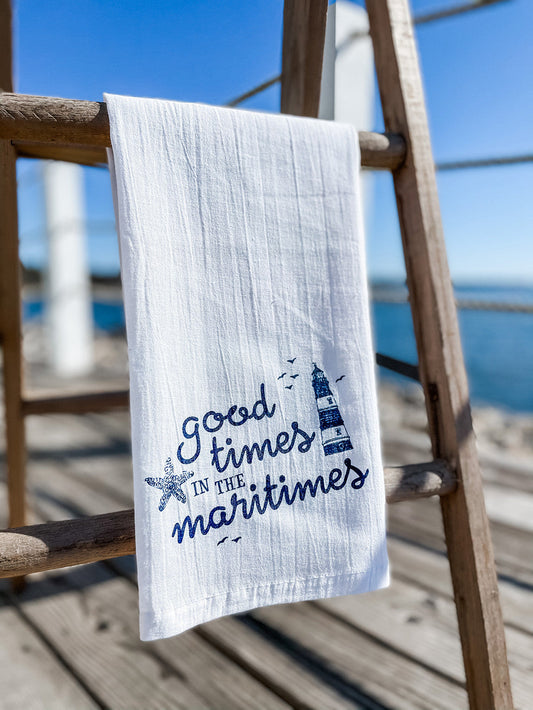Good Times Tea Towel