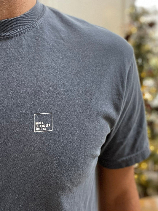 100% Cotton Nosey Lil Frigger Crewneck T-shirt