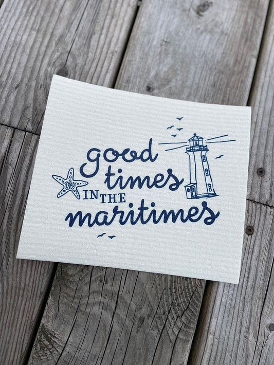 Good Times Swedish Dishcloth