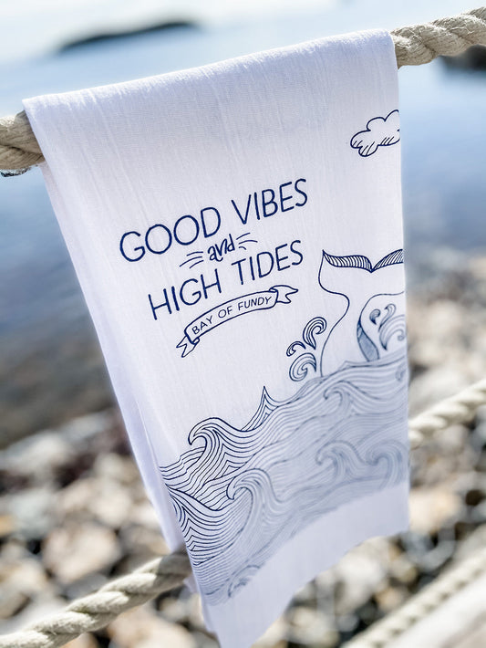 Bay of Fundy Tea Towel