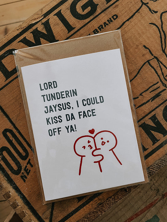 Nor'easter Lord Tunderin Greeting Card