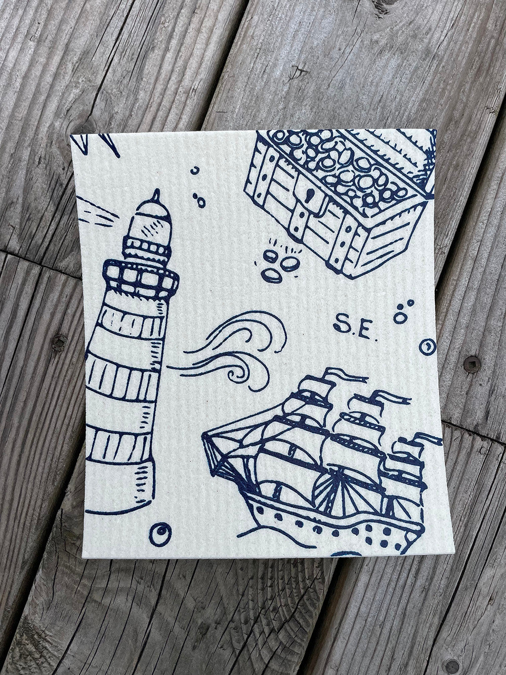 Collage Swedish Dishcloth (Random Assortment)