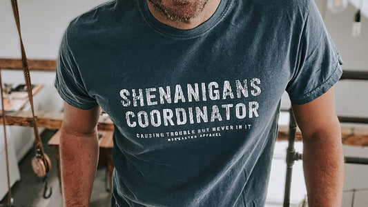 100% Cotton Shenanigans Crewneck T-shirt