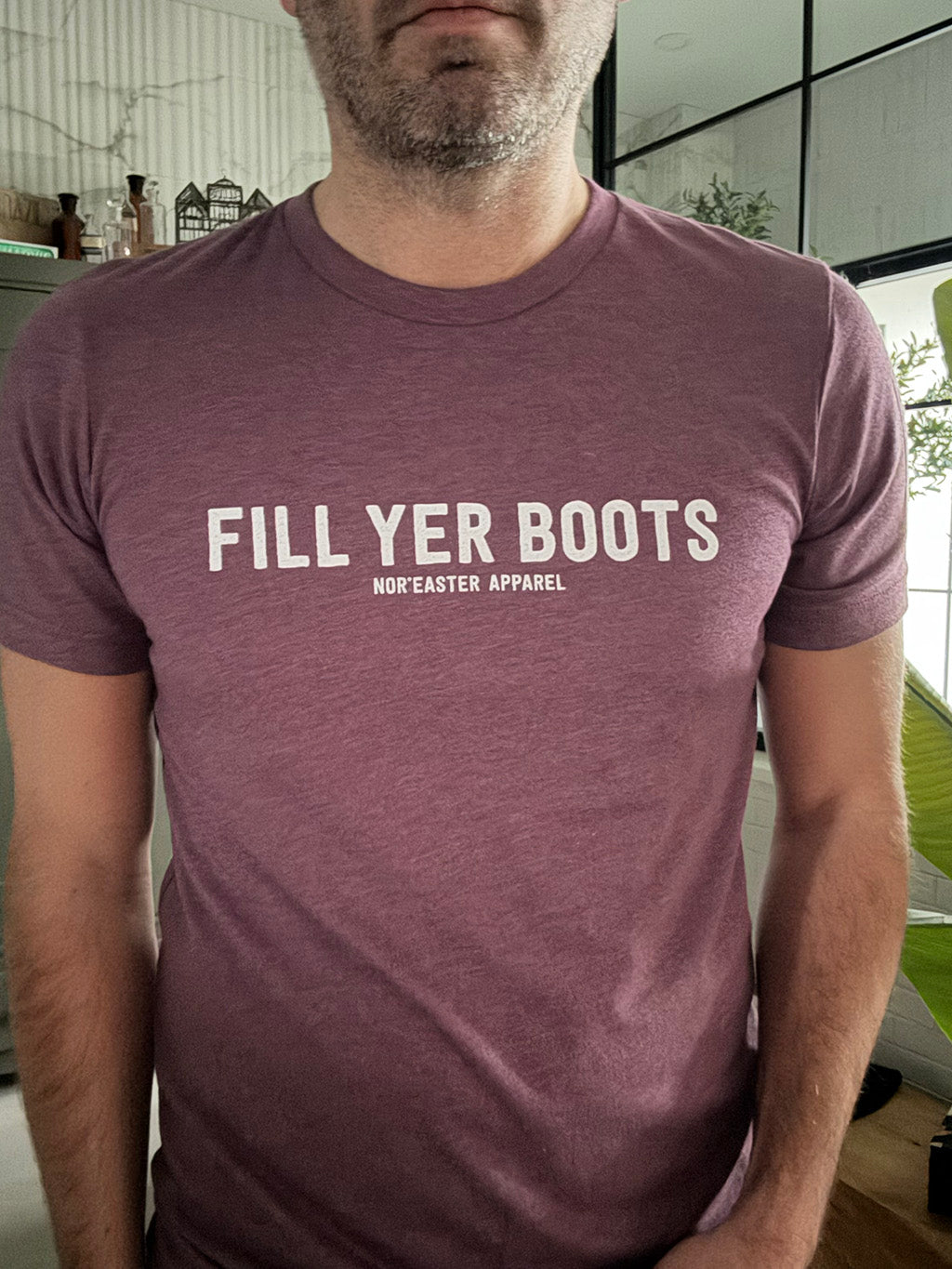 Fill Yer Boots Crew Neck T-shirt